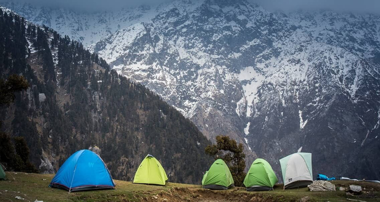 trekking camp in mcleodganj